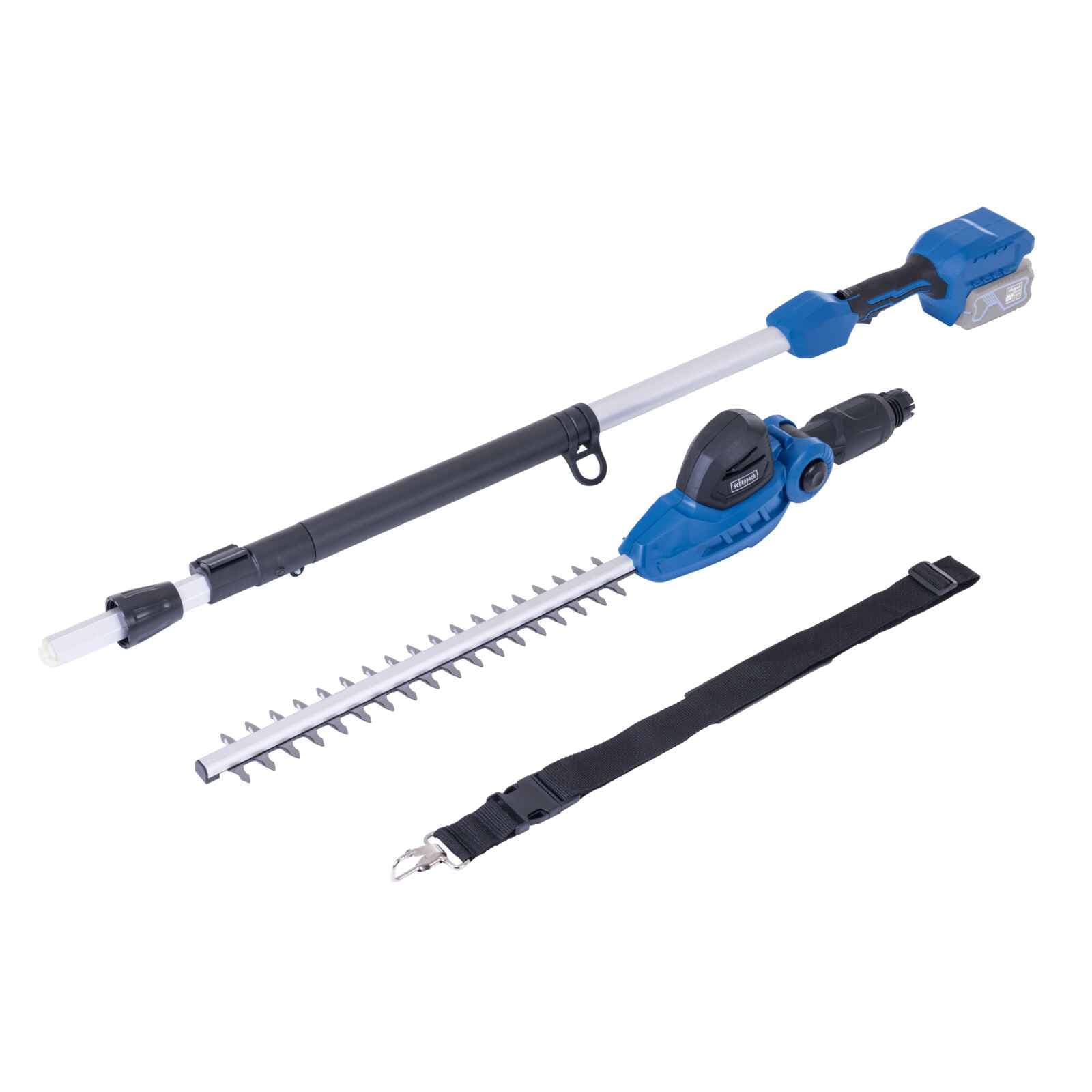 Cortasetos Telescópico Inalámbrico Scheppach 20V – 410 mm de Corte con Extensión de 2.6 m - Vista 7