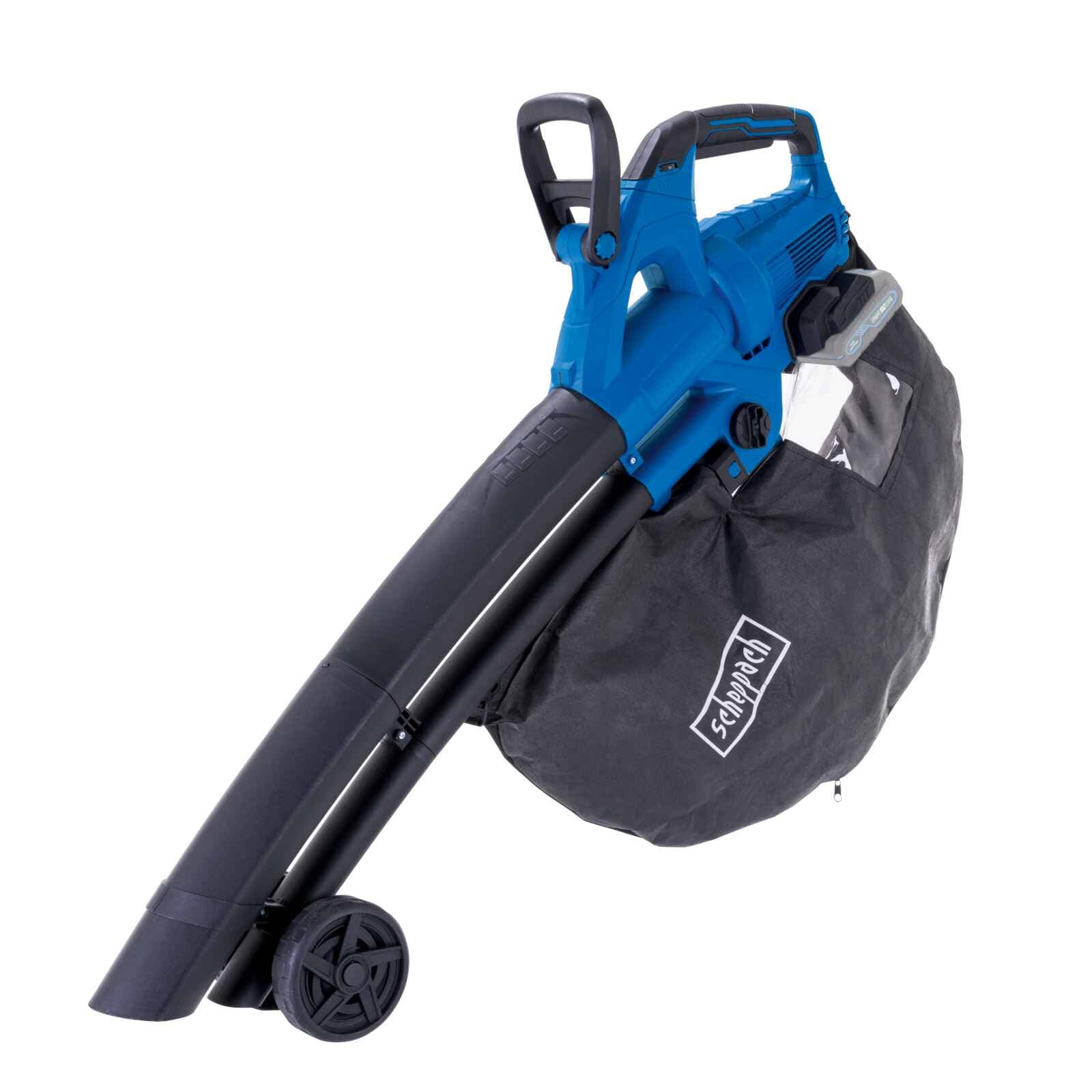 Soplador Aspirador de Hojas Inalámbrico Brushless 40V Scheppach - Vista detalle