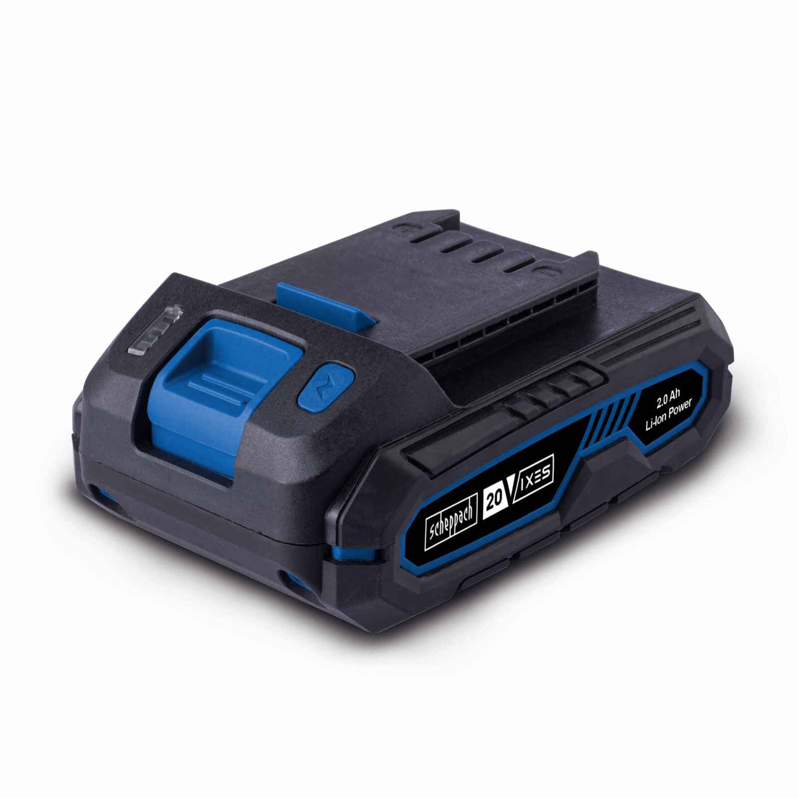 Batería Scheppach 20V 2.0 Ah - Vista detalle