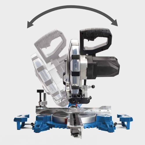 Ingleteadora Telescopica 10 + 2 Discos - Scheppach - Vista 11