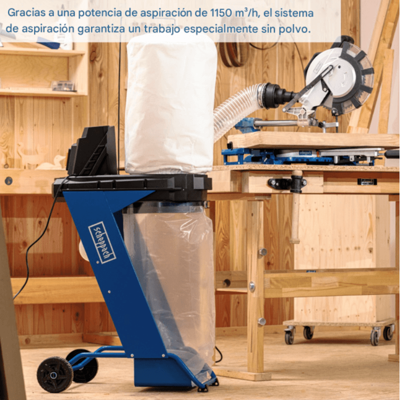 Aspiradora Lava-Alfombras 5 en 1 CUC20-BE Scheppach Black Edition - 1600W - Vista 12