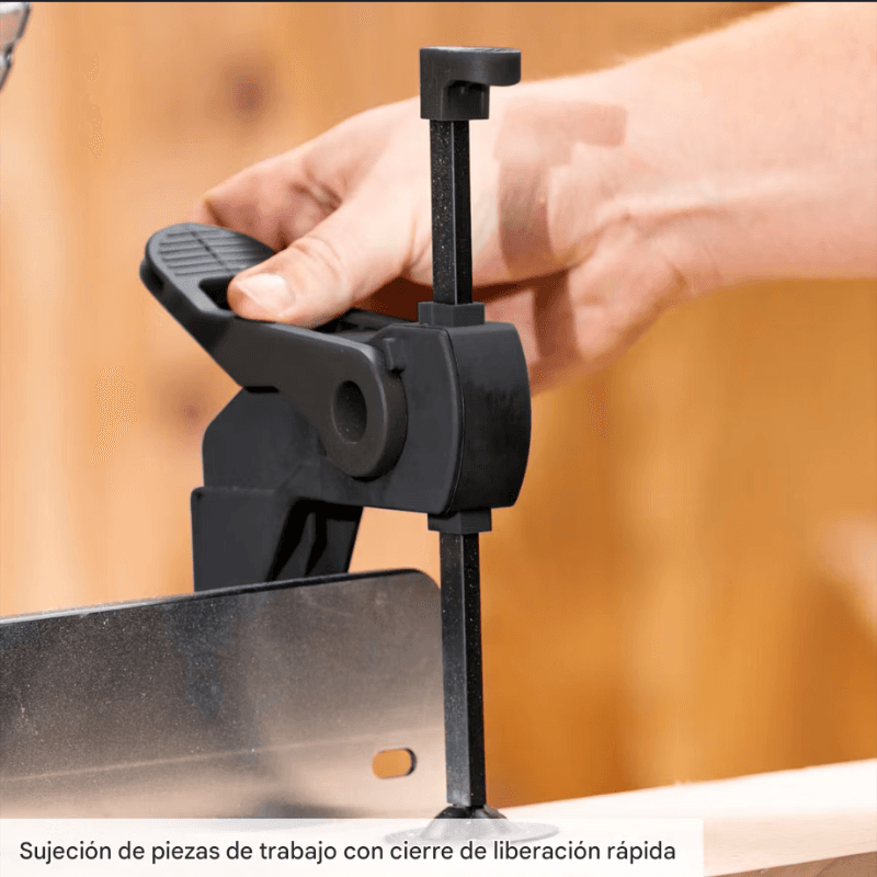 Sierra Ingleteadora Telescópica Dual 12" 2000W Láser Scheppach Black Edition - Vista 17