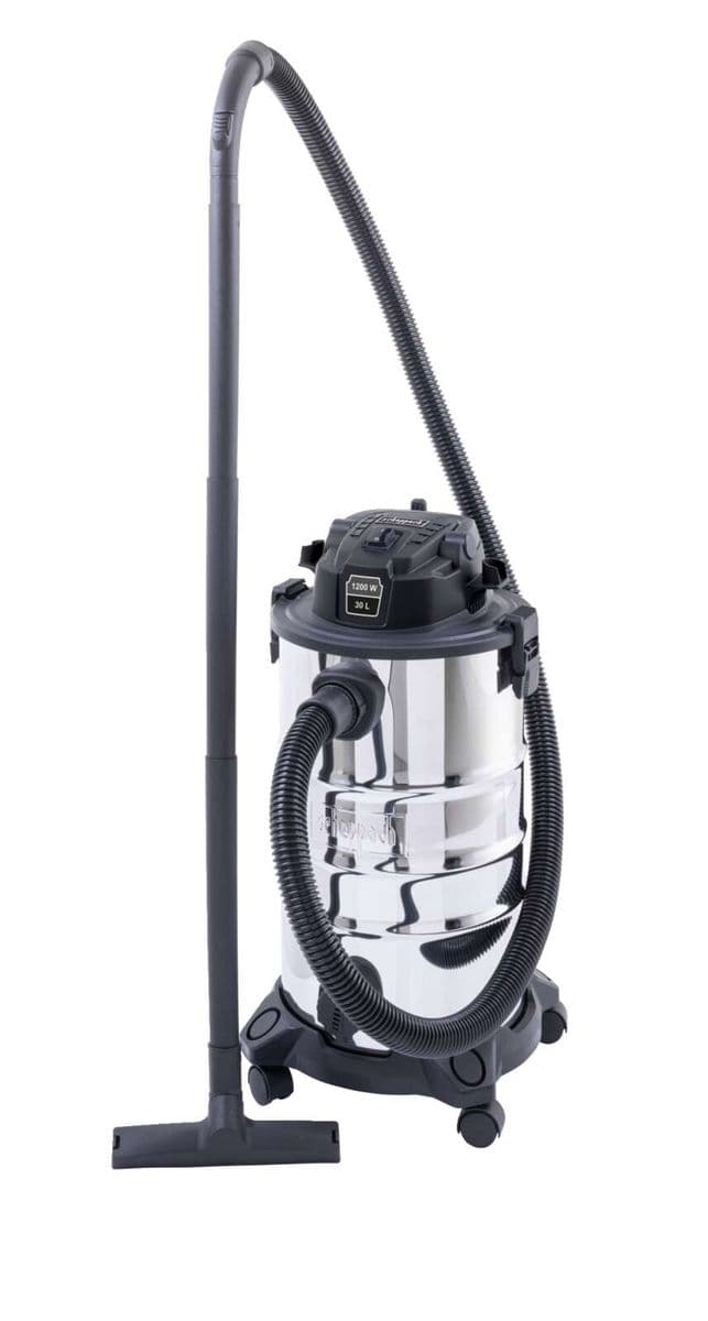 Aspiradora Seco y Húmedo 1200W Tanque 30L Scheppach Black Edition