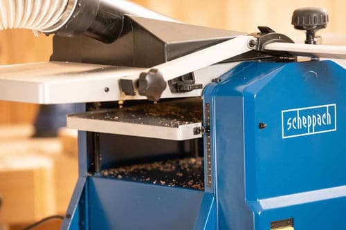 Cepilladora Canteadora De Banco 10 1500w Pro - Scheppach - Vista detalle