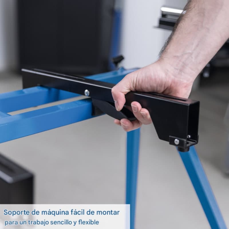 Mesa Soporte para Sierras Ingletadoras UMF1550 Scheppach - Vista frontal