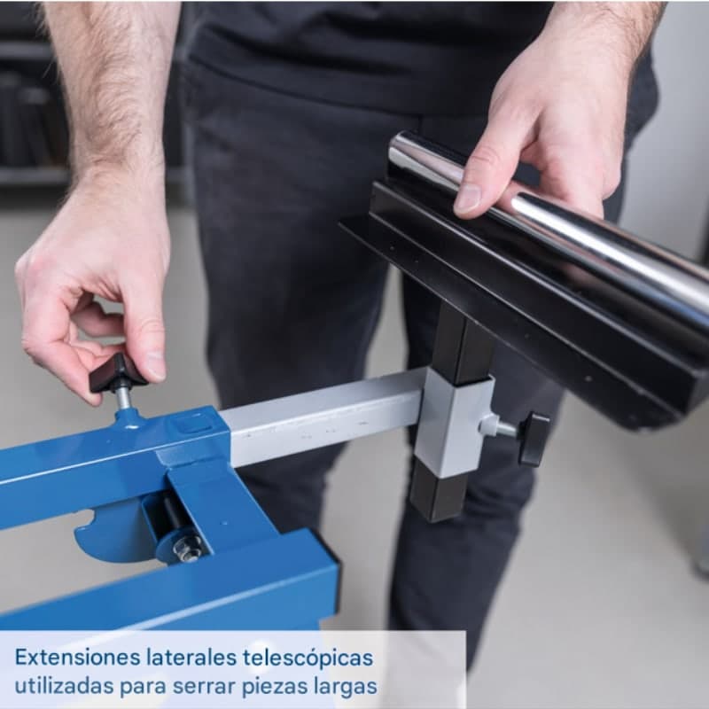 Mesa Soporte para Sierras Ingletadoras UMF1550 Scheppach - Vista detalle