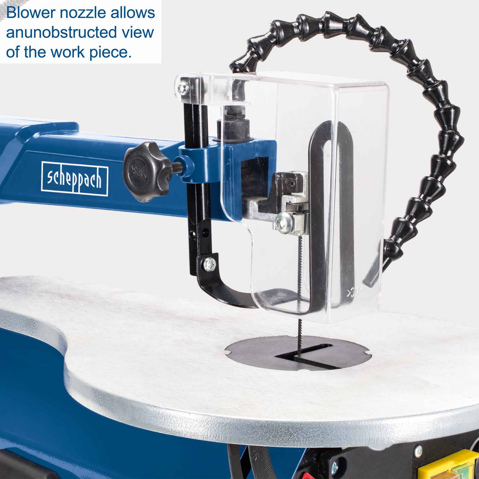 Sierra Caladora de Banco SD1600V - Scheppach - Vista detalle
