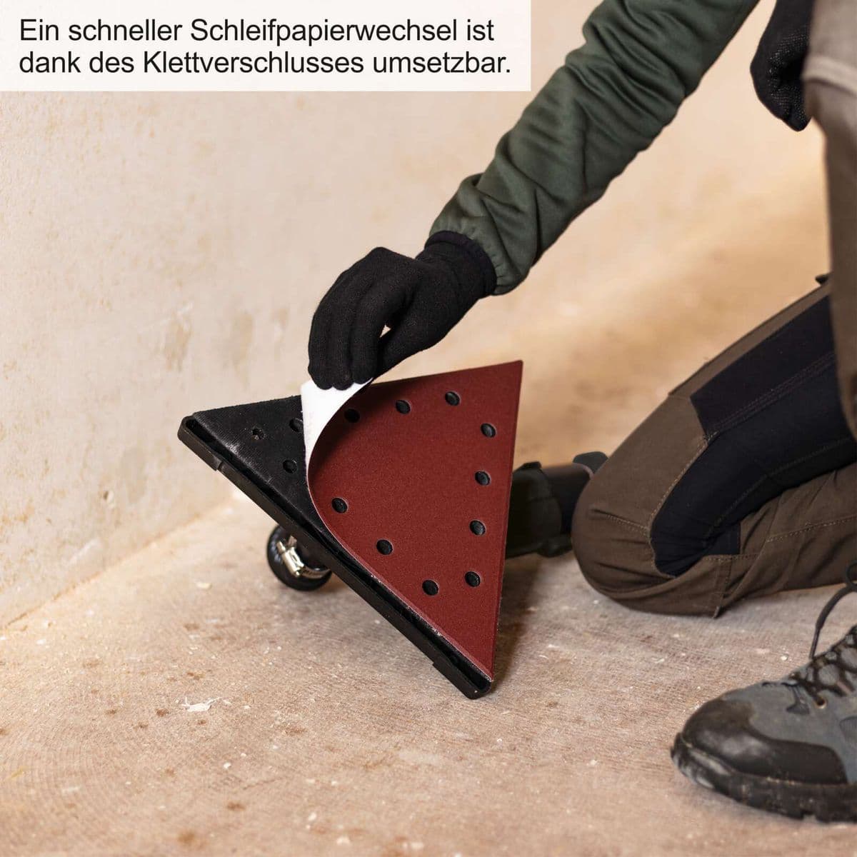 Lijadora de Pared y Techo 710W Scheppach Black Edition - Velocidad Variable, 2 Cabezales - Vista 7